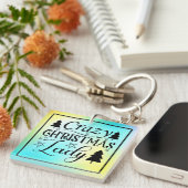 Crazy Christmas Lady-45322 Sleutelhanger (Voorkant Rechts)