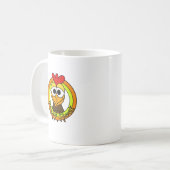 Crazy Chuck Chicken Head Koffiemok (Voorkant links)