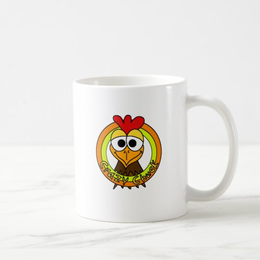 Crazy Chuck Chicken Head Koffiemok (Rechts)