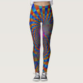 Crazy Circus Swirl Leggings (Voorkant)