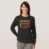 Crazy Cleaning Lady Housekeepers Reinigende dames T-shirt (Voorkant volledig)