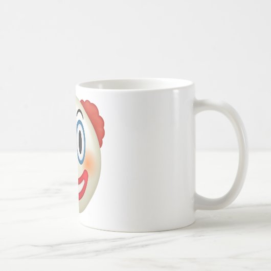 Crazy Clown Emoji Koffiemok (Rechts)