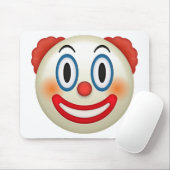 Crazy Clown Emoji Muismat (Met muis)