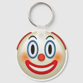 Crazy Clown Emoji Sleutelhanger (Voorkant)
