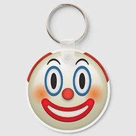 Crazy Clown Emoji Sleutelhanger