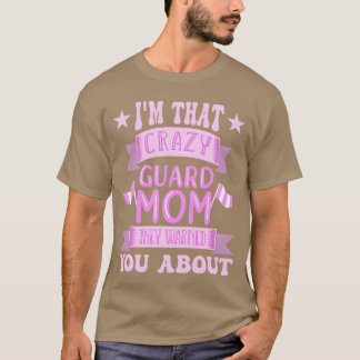 Crazy Color Guard Moeder retro T-shirt