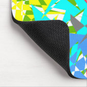 Crazy Color Polygon Texture Mousepad Muismat (Hoek)