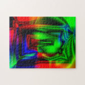 Crazy Colorful Legpuzzel (Horizontaal)