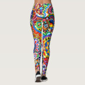 Crazy Colorful Pants Leggings (Achterkant)