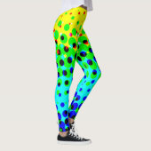 Crazy Colorful Polka Dots Leggings (Rechts)