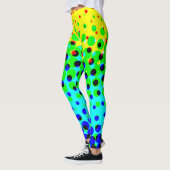 Crazy Colorful Polka Dots Leggings (Links)