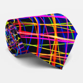 Crazy Colorful Rainbow-stropdas Stropdas (Opgerold)