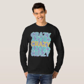 Crazy Colorful Words T-shirt (Voorkant volledig)