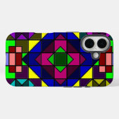 Crazy Colors Case-Mate iPhone Case (Achterkant (horizontaal))