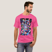 Crazy Colour Mix Art Tshirt For Tshirt For Men  (Voorkant volledig)
