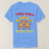 Crazy Cookie Baking Crew Design T-shirt (Design voorkant)