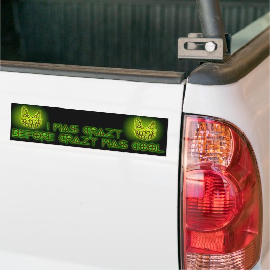 Crazy Cool Bumpersticker (Op Truck)