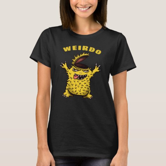 Crazy Cool Character Weirdo T-shirt (Voorkant)