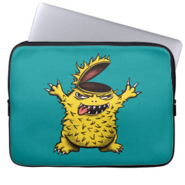 Crazy Cool Evil Character Laptop Sleeve