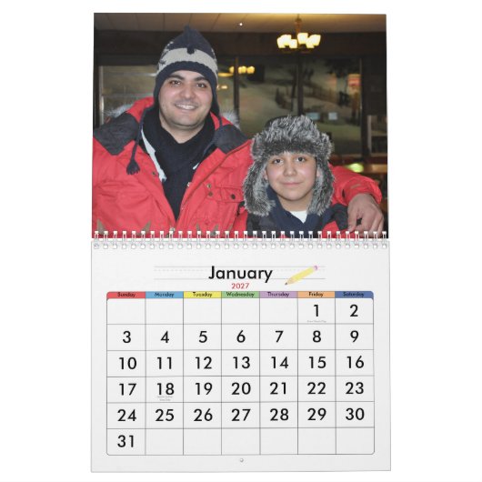 Crazy Cool Mensen Kalender (Jan 2027)