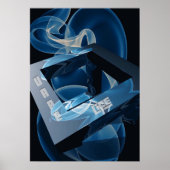 Crazy Cool Vape Cloud Abstracte Posters (Voorkant)