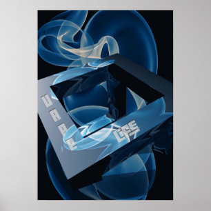 Crazy Cool Vape Cloud Abstracte Posters