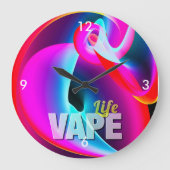 Crazy Cool Vape Cloud Grote Klok (Voorkant)