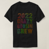 CRAZY COUSIN CREW 2022 Leopard Print Funny Mawmaw  T-shirt (Design voorkant)