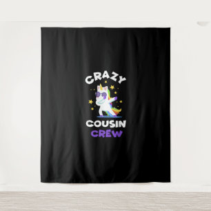 Crazy Cousin Crew Reunion Unicorn T Shirt Funny Da Wandkleed