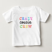 CRAZY COUSIN CREW T-Shirt (Voorkant)