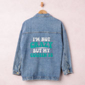Crazy Cousinfor Cool Cousin Denim Jacket (Hangar)