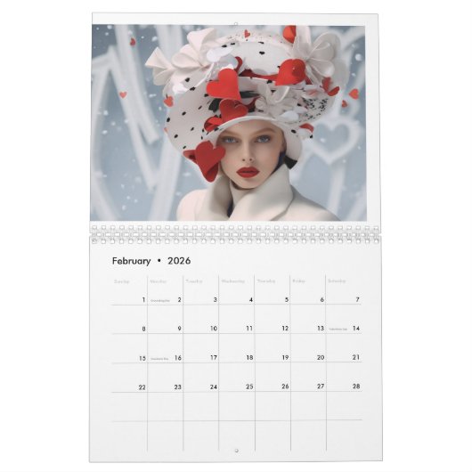 Crazy Couture Pet Kalender 2025 (Feb 2026)