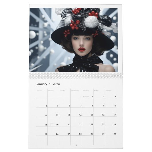 Crazy Couture Pet Kalender 2025 (Jan 2026)
