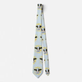 Crazy Cow Face Stropdas (Voorkant)
