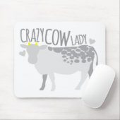 Crazy Cow Lady Muismat (Met muis)