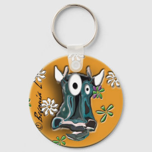 Crazy Cow Mazy Sleutelhanger