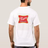 Crazy Crab Life back, Old English font front T-shirt (Achterkant)