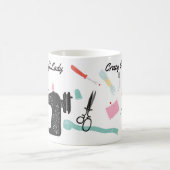 Crazy Craft Lady Gift Mok (Center)