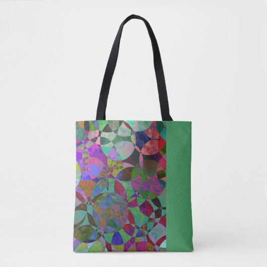 Crazy Crazy Quilt Bag Tote Bag (Voorkant)