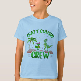 Crazy Crew Dino Cousins T-shirt