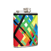 Crazy Crisscross Stripes Heupfles (Rechts)