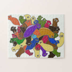 Crazy Cross eyed Planarian Legpuzzel