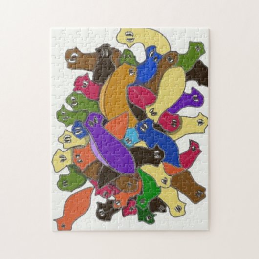 Crazy Cross eyed Planarian Legpuzzel (Verticaal)