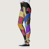 Crazy Cross Eyed Planarian Worm Leggings (Links)