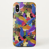 Crazy Cross Eyed Planarian Worms Case-Mate iPhone Case (Achterkant)
