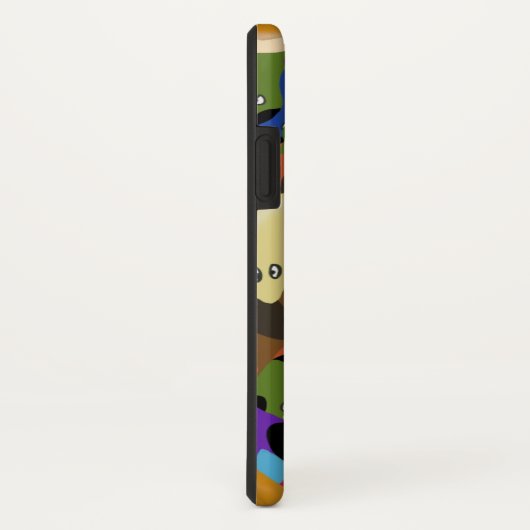 Crazy Cross Eyed Planarian Worms Case-Mate iPhone Case (Achterkant / rechts)