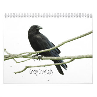 Crazy Crow Lady Calendar Kalender