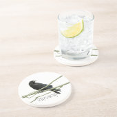 Crazy Crow Lady Onderzetter (Zijkant)