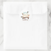 Crazy Dachshund Lady Stickers (Tas)
