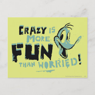  Crazy DAFFY DUCK™ Briefkaart